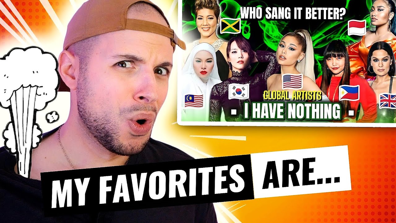 Which COUNTRY sang it best? I HAVE NOTHING (Whitney Houston) | HONEST REACTION