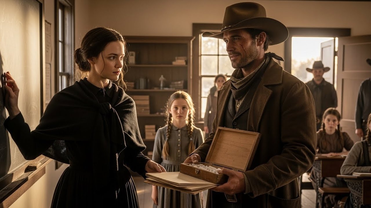 A Young Widow Struggled To Keep School Open, Cowboy Brought Chalk And Said "Teach On, I’ll Help"