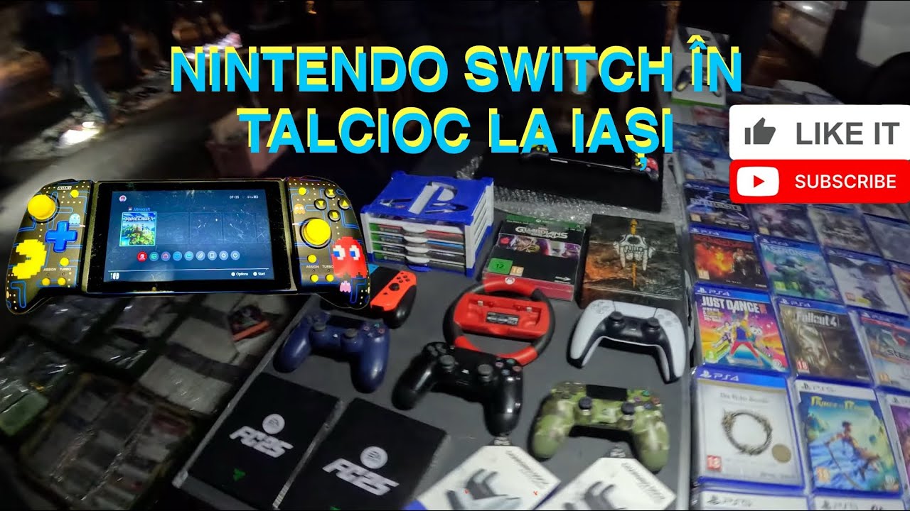 💥 NINTENDO SWITCH ȘI ALTE CONSOLE &Icirc;N TALCIOC LA IAȘI 🤩 ZI CU PREȚURI GREU DE NEGOCIAT 4 IANUARIE 1/2