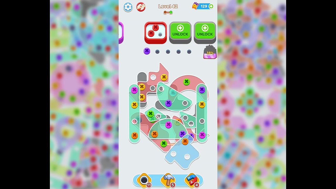 Screw Pin out! (Screw Out!) 🔩 Level 42 Walkthrough & Solution
