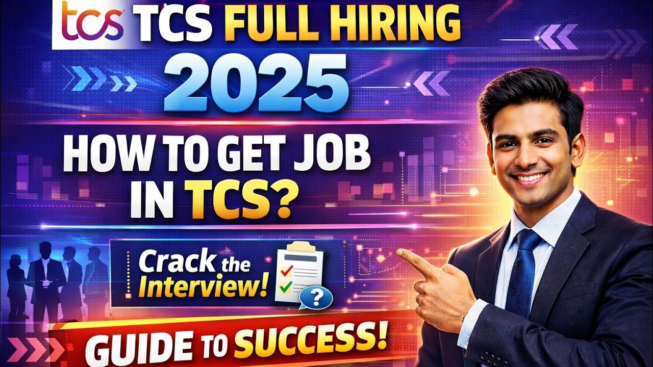 TCS Full Hiring Process 2025 | How to Get Job in TCS | Clear Interview Easily @TCSMasti #tcshiring 
