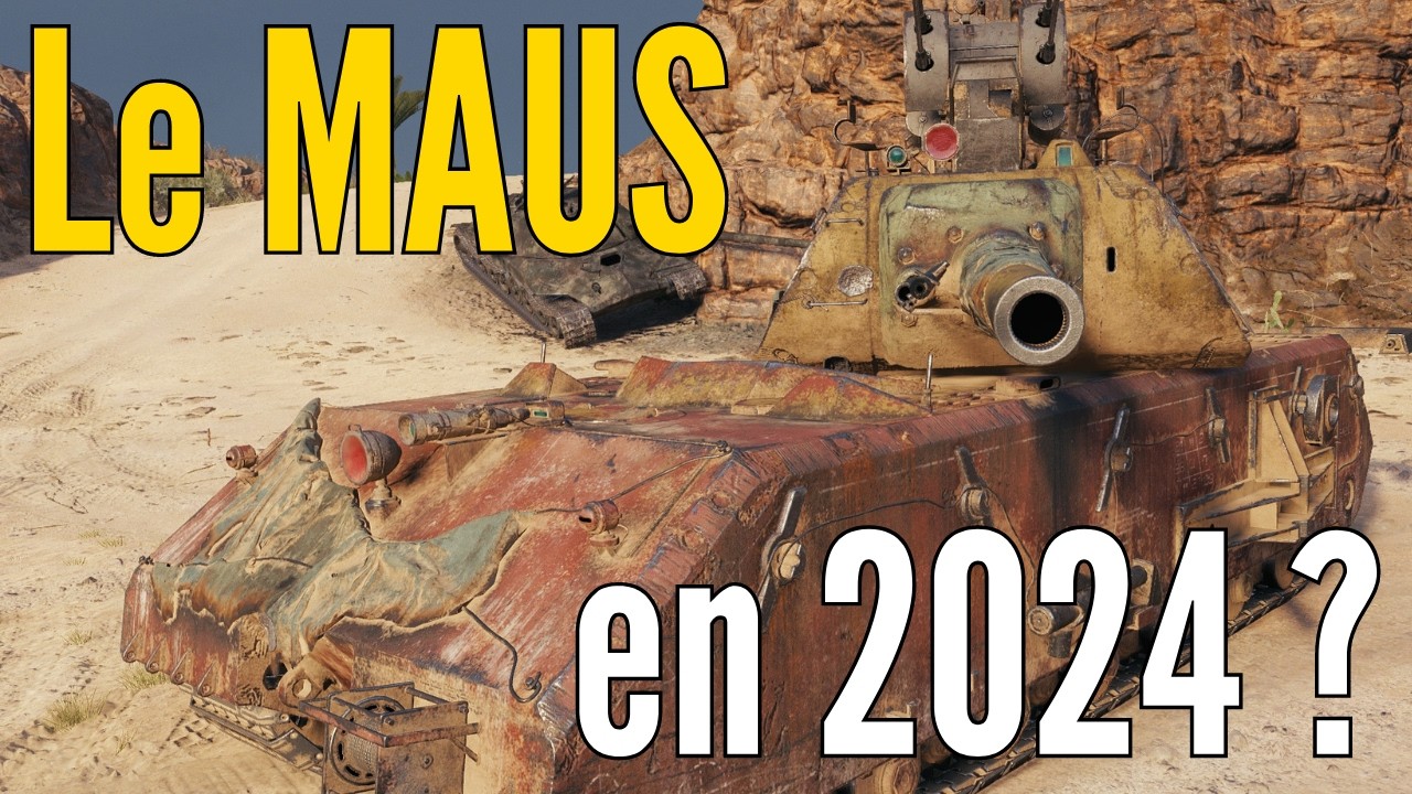 le MAUS, char META ou OBSOLÈTE, en 2024  WORLD OF TANKS (français)
