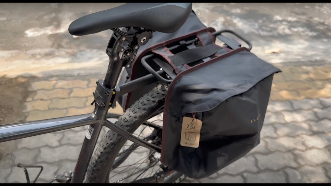 Decathlon ELOPS Double Bike Bag 2 x 15L - T&uacute;i baga - Silent Review
