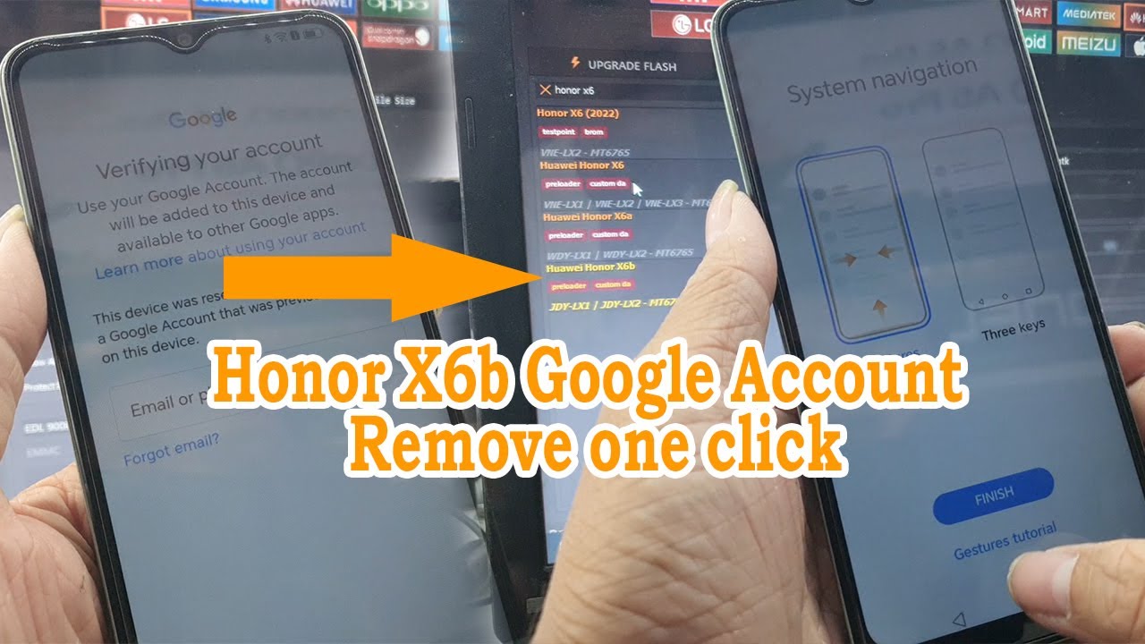 Honor x6b frp bypass new update unlocktool without isp