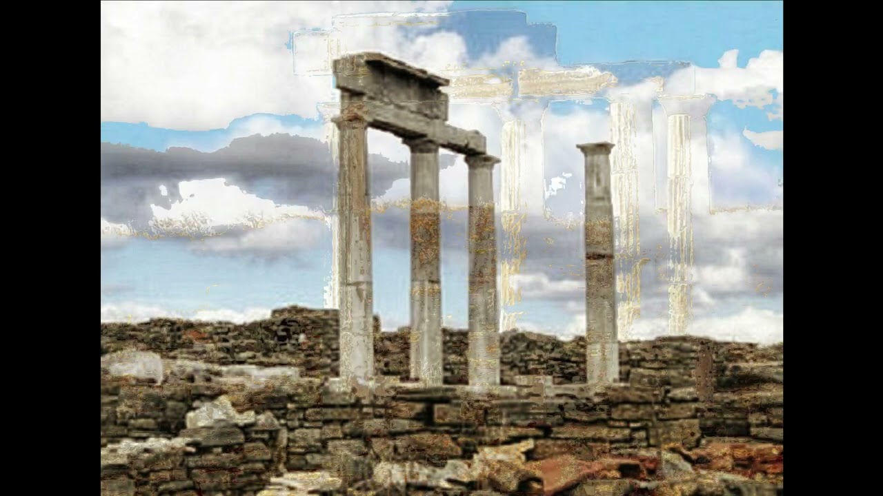 Greek Islands Archeology -Temple of Apollo, Delos
