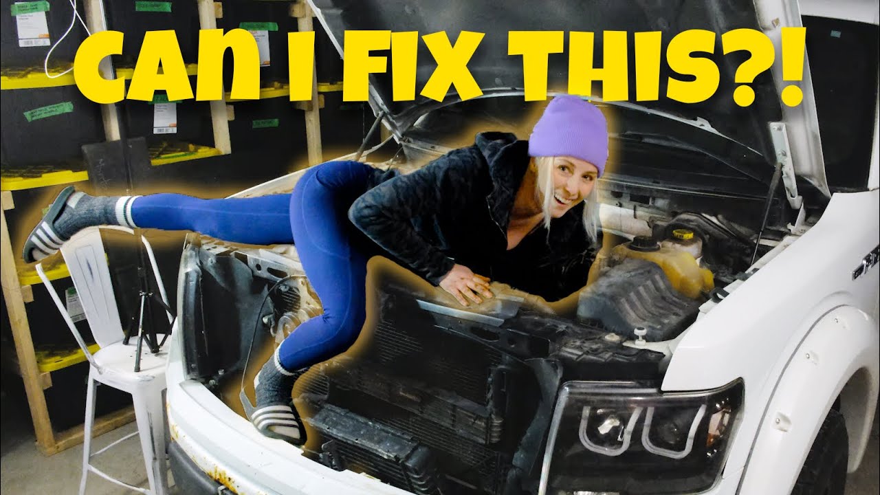 Replacing My 2014 F150 EcoBoost's Steering Shaft Myself (GIRL MECHANIC)