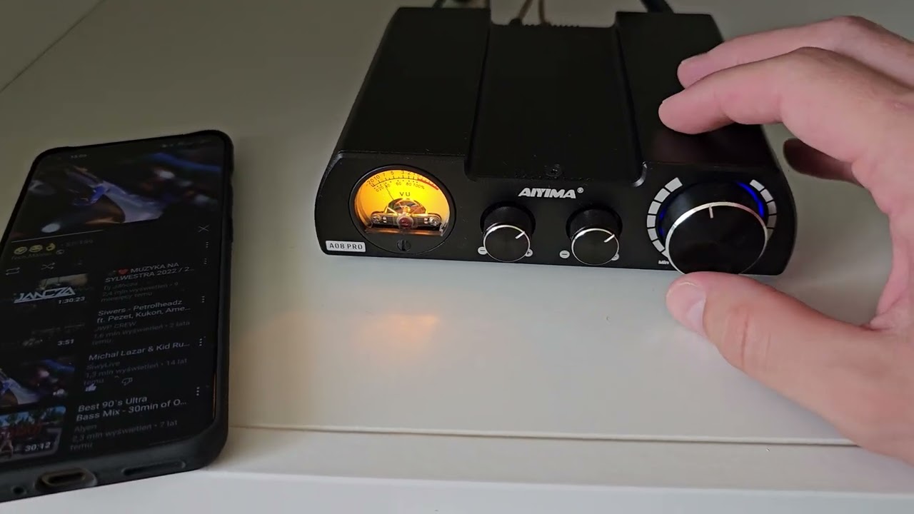 AIYIMA A08PRO + STX F360N BEST CHEAP D CLASS POWER AMPLIFIER WITH BT LDAC APTXHD