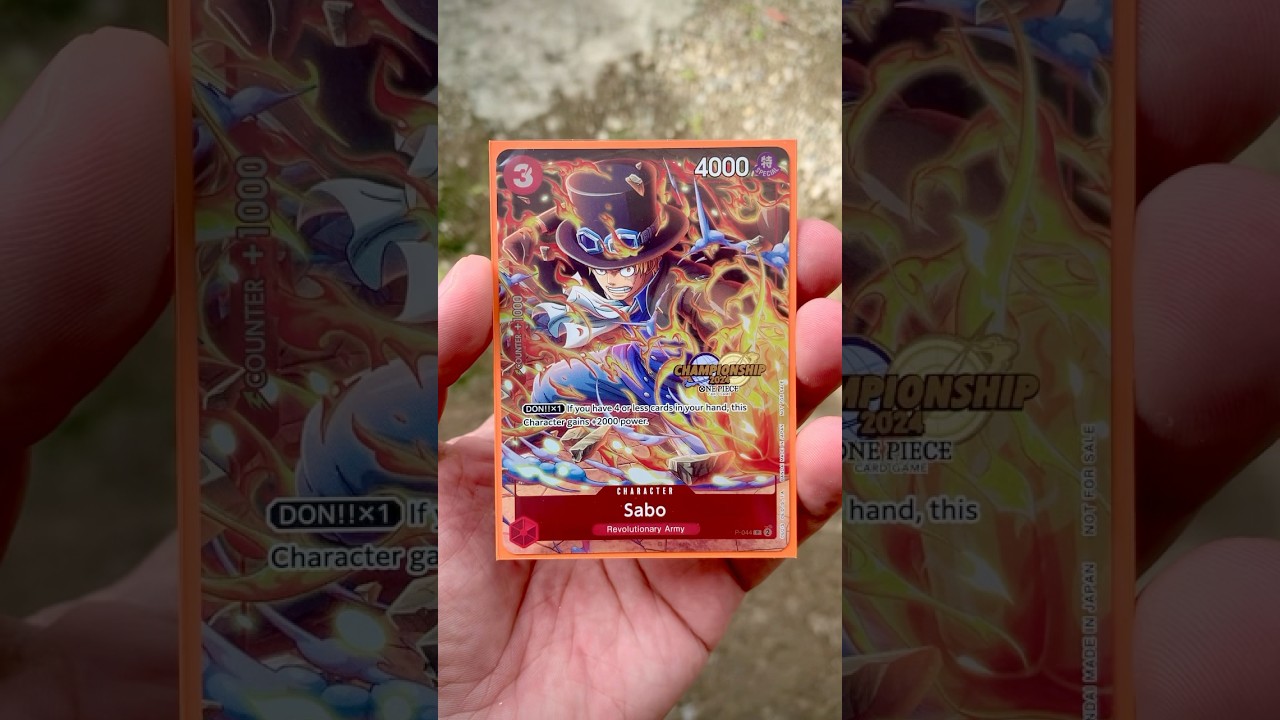 Sabo Parallel Card  ✨👀