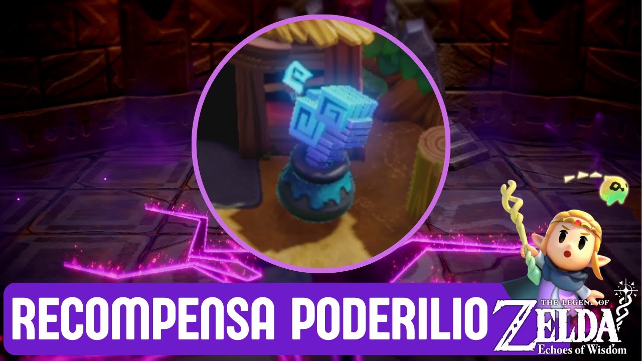 RECOMPENSA SECRETA de TODOS LOS PODERILIOS en Zelda Echoes of Wisdom - Guia Espa&ntilde;ol