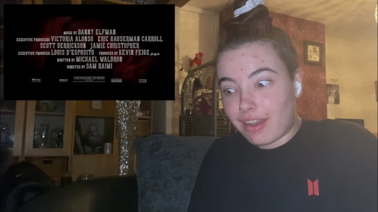 DOCTOR STRANGE MULTIVERSE OF MADNESS - Official Trailer REACTION
