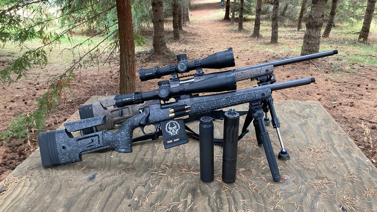 CGS Hyperion VS Dead Air Nomad L on a 16&rdquo; and 20&rdquo; .308