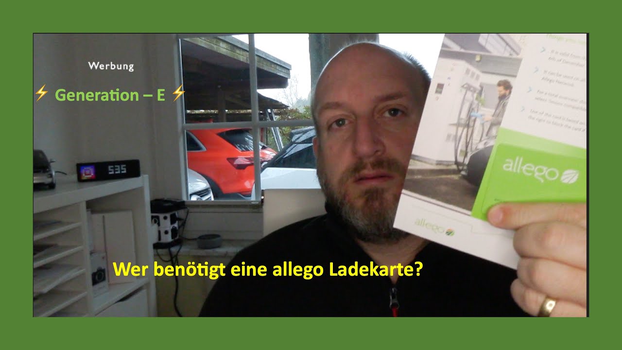 Die allego Ladekarte ist da...wer kann sie besser einsetzen als ich?