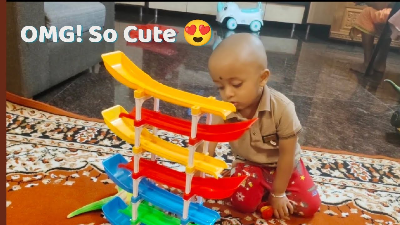 Colorful Toy Car Track / Ball Ramp Track Toy