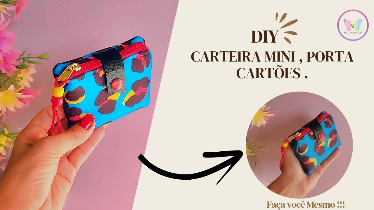 Carteira Porta cartões 🌟 Para inciantes .