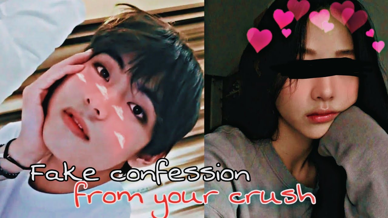 Fake confession from your crush || Taehyung Oneshot