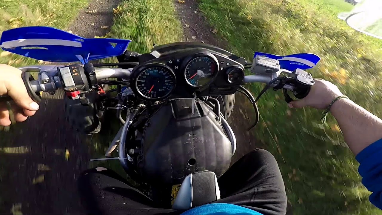 Yamaha raptor 660 with honda cbr 600 f4 engine