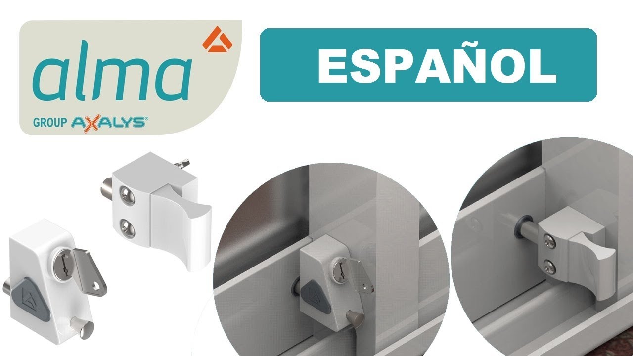 ALMA - V&iacute;deo de montaje - Bloqueadores para ventanas y puertas correderas.