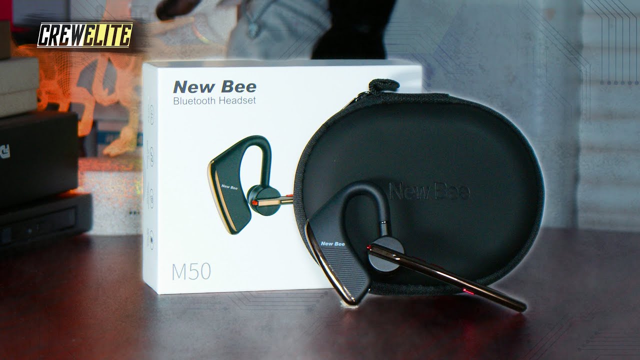 New Bee: Bluetooth-гарнитура M50 Handsfree с микрофоном и шумоподавлением | Лучшая гарнитура [ОБЗОР]