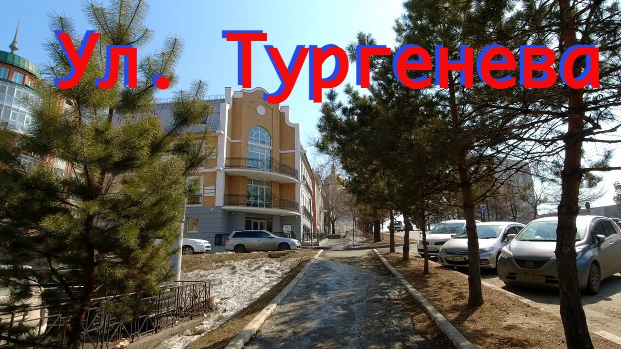 Прогулки по Хабаровску. Ул. Тургенева.