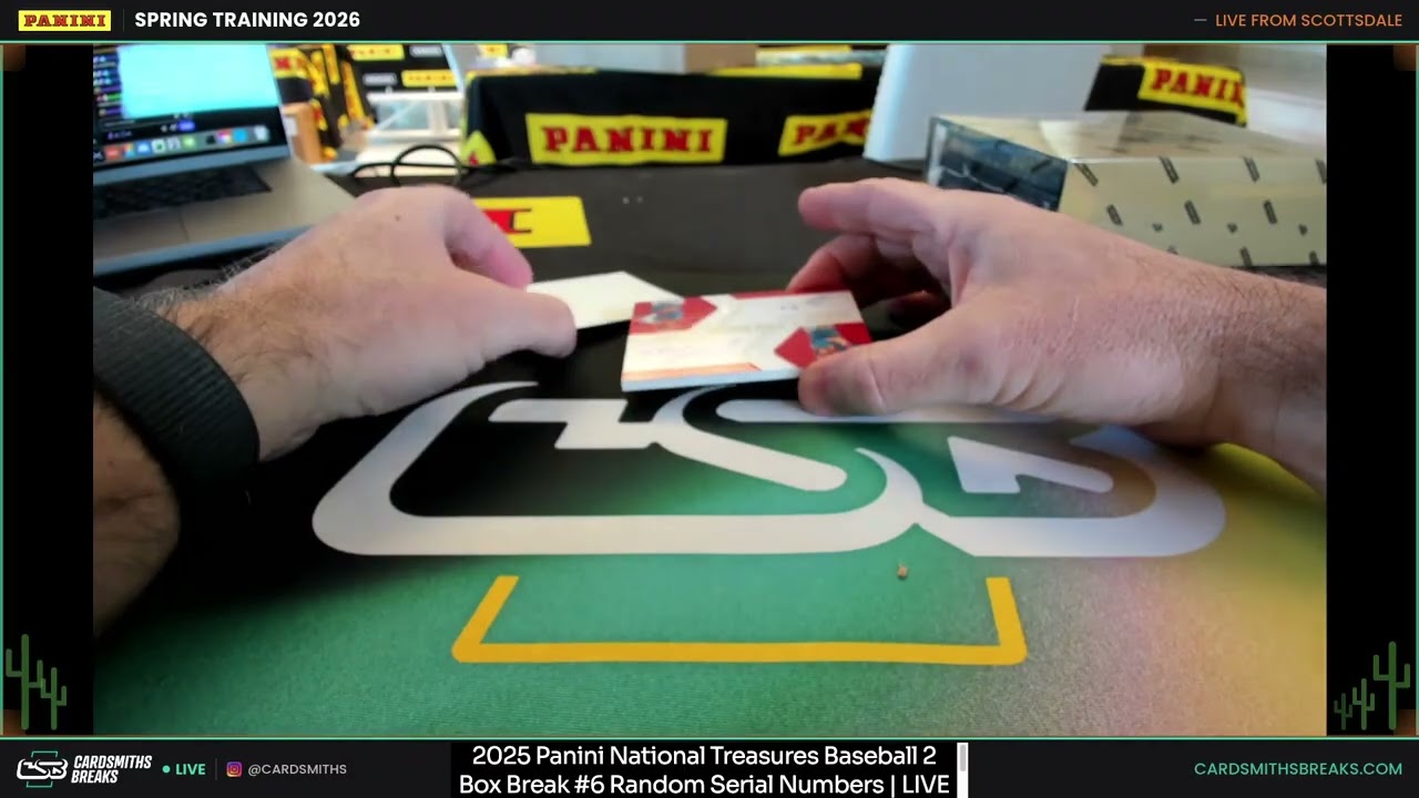 2025 Panini National Treasures Baseball 2 Box Break #6