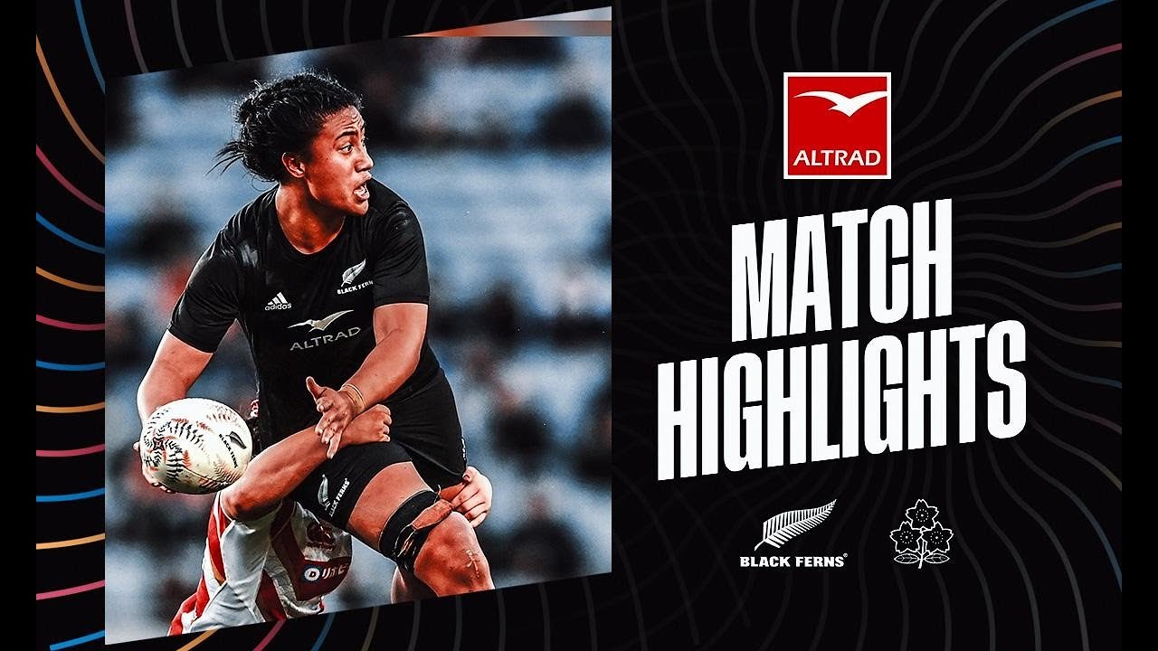 HIGHLIGHTS: Black Ferns v Japan (Eden Park)