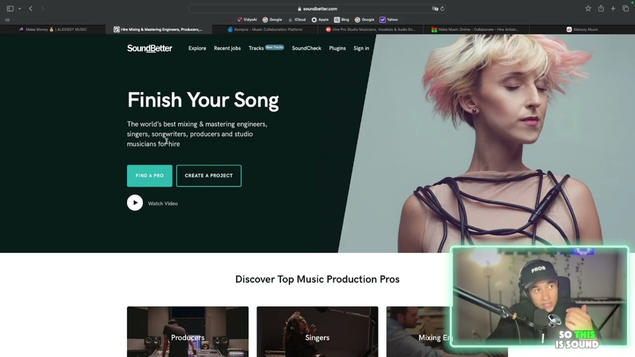 SoundBetter Platform Overview