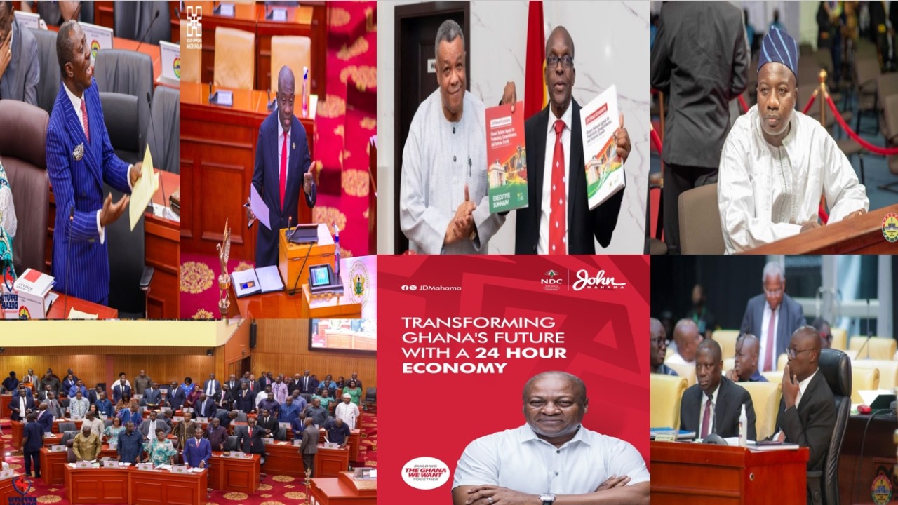 So this is how Afenyo and Co dɨsgrace Bagbin and NDC on 24hr economy