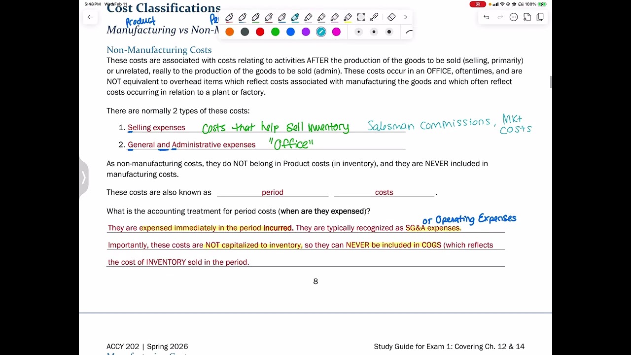 Primary SG for Exam 1 | Ch. 14: Conceptual (pp. 7 – 11) | Part 3 of 4