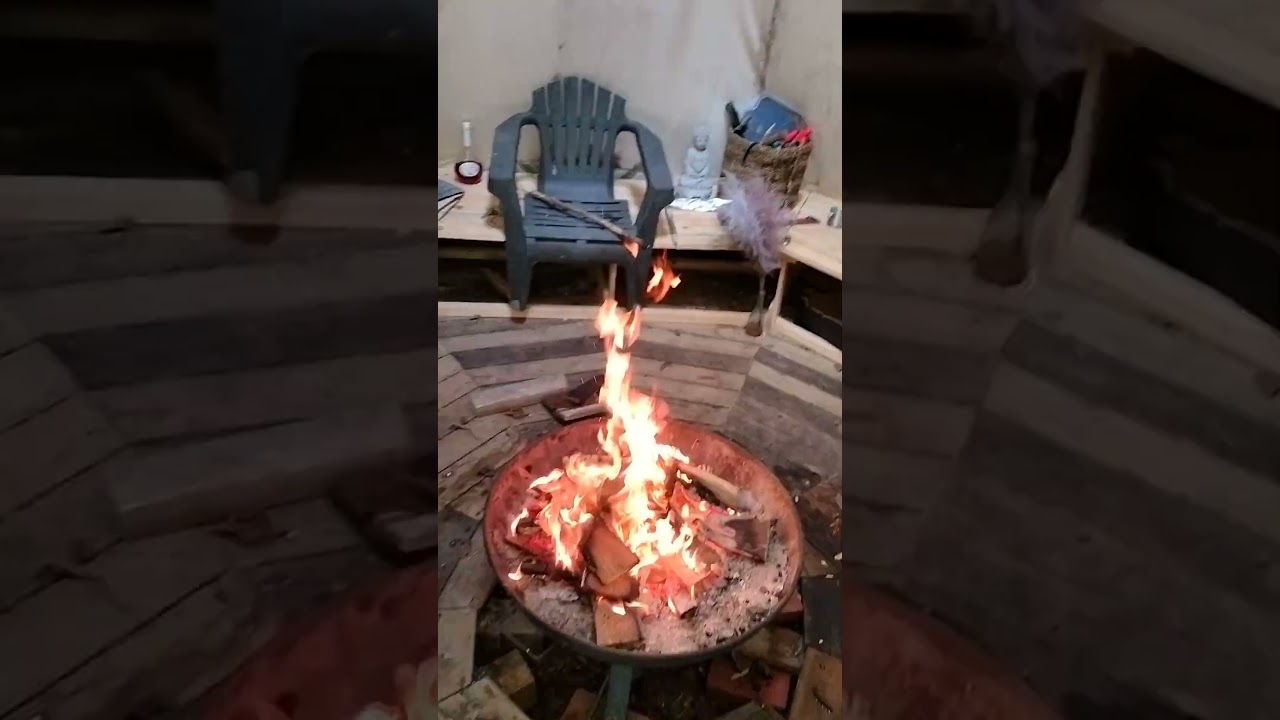 Fired up the teepee, 👍 and subscribe, Hasta manãna