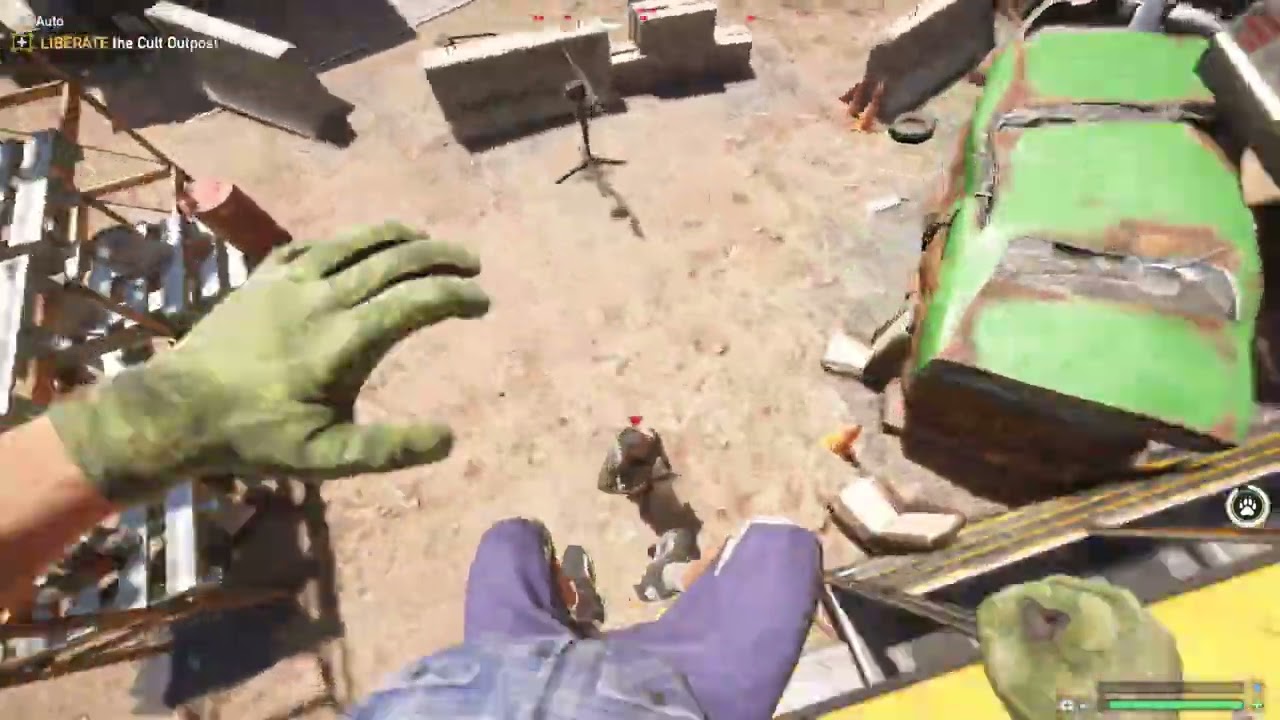 Fast action Far cry 5 outpost liberations with weapon fov!