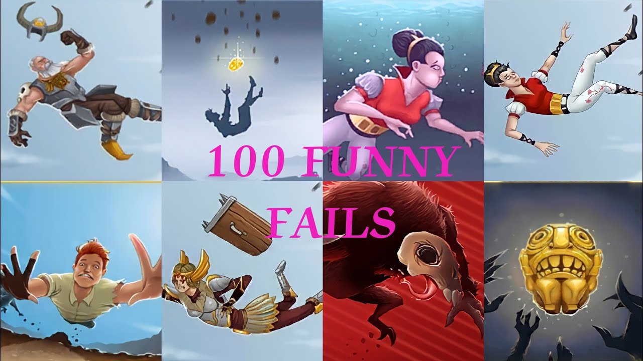 Temple Run 2 100+ Funny Fails in all maps 2022 #danger_gaming_yt