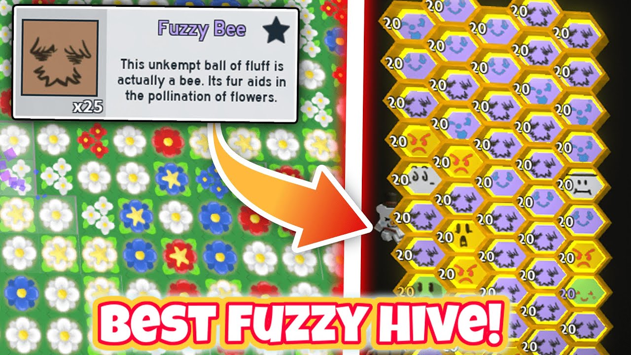 I Spent 1 Quadrillion Honey Making BEST Fuzzy Hive in Bee Swarm Simulator