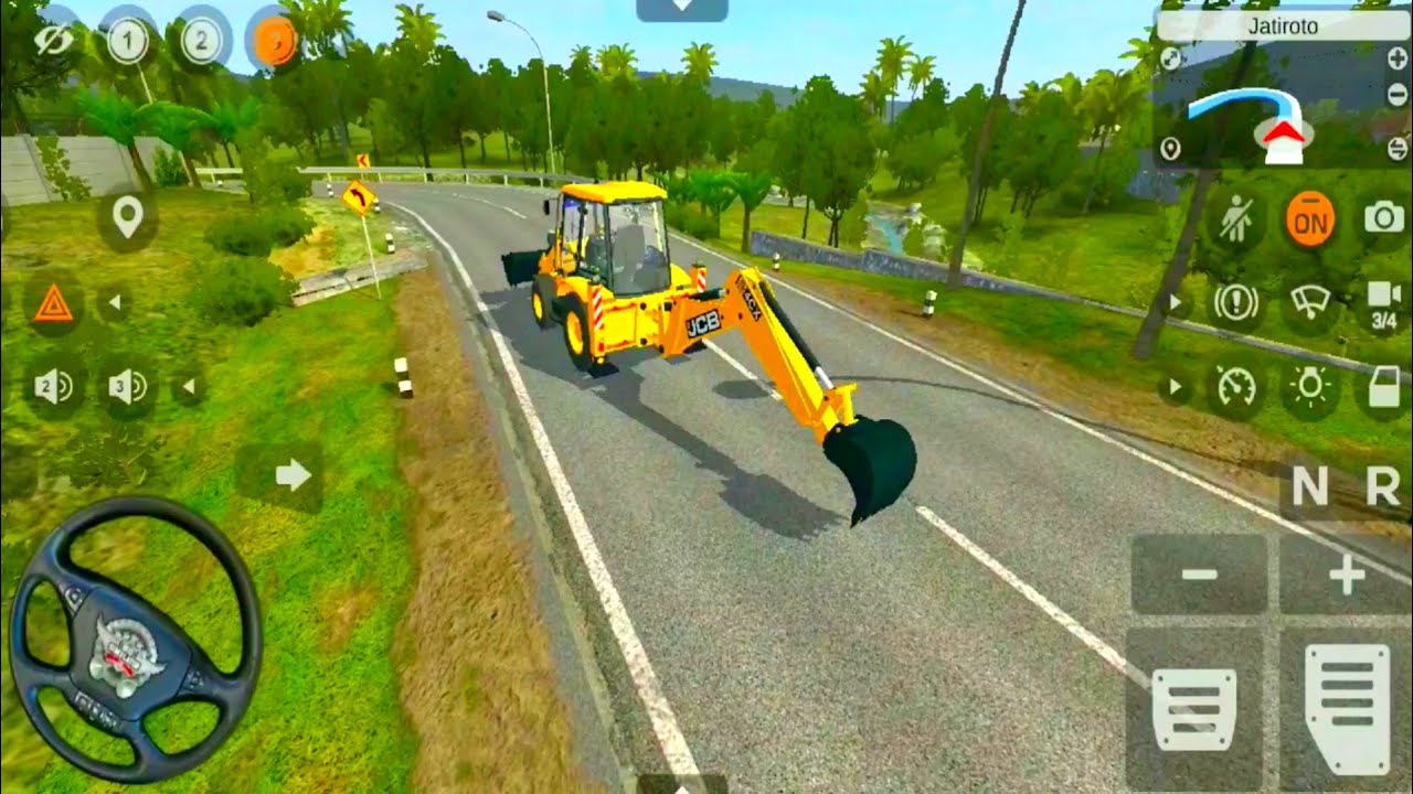 JCB 3DX Game - Bus Simulator Indonesia Mod Apk - New Android Gameplay Youtube Naresh Gameplay