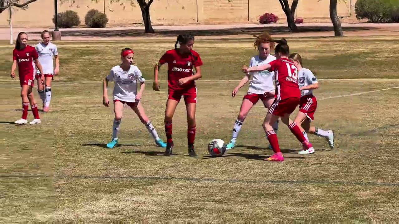 FC Dallas 13G vs Eastside 13G [Phoenix ECNL Spring] 4k