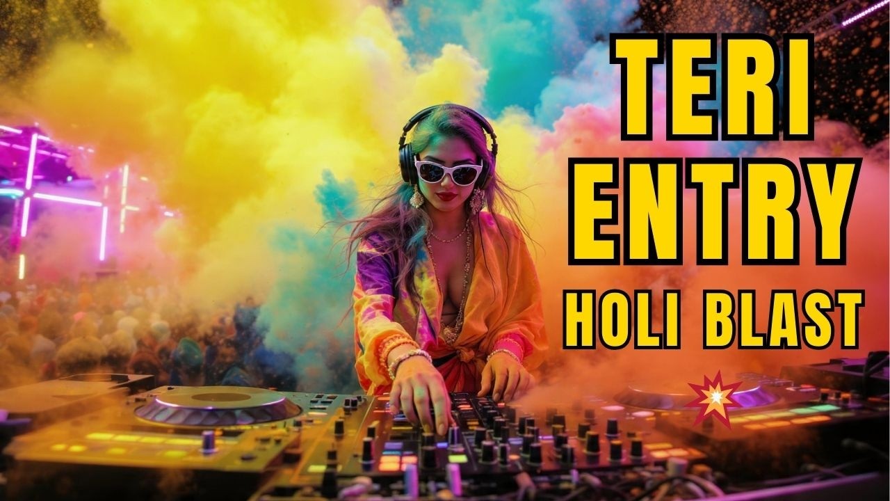 होली में तेरी एंट्री 🔥 | Holi DJ Song 2026 | New Hindi Holi Dance Song | Apna Gaana Studio