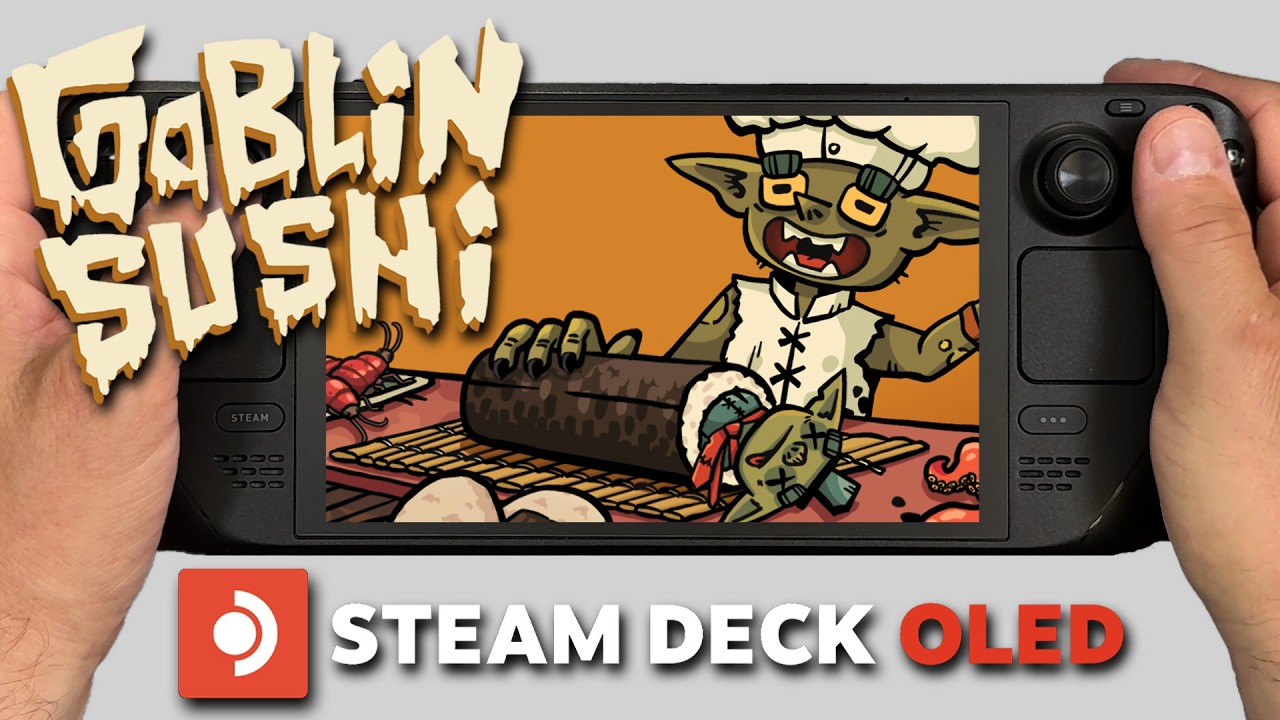 Goblin Sushi | Steam Deck Oled | RAW Gameplay Performance | New Release