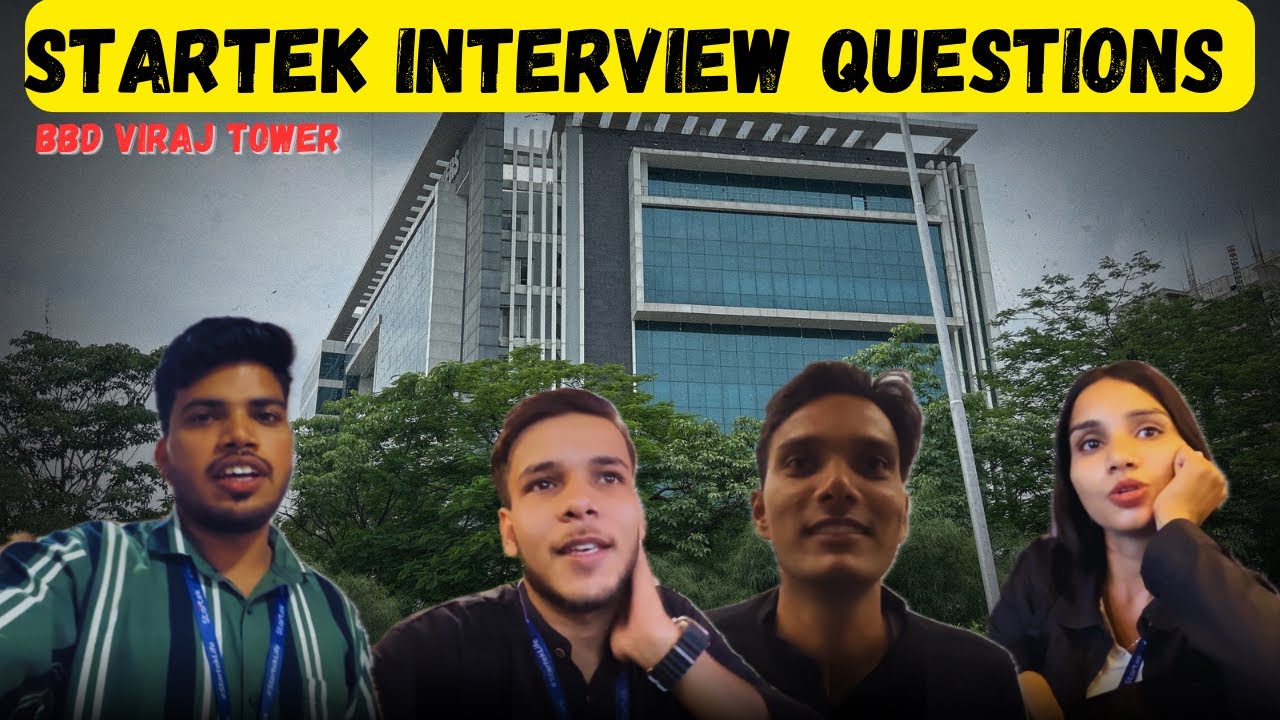Startek Aegis Interview Question & Answers | BBD VIRAJ TOWER | Startek Interview