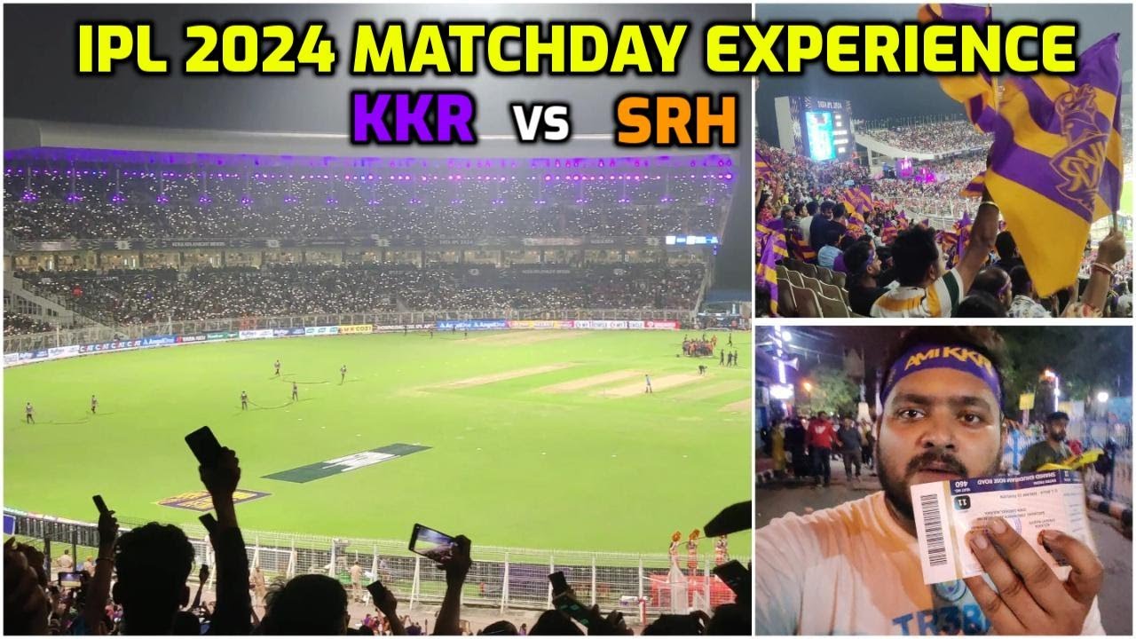 Eden Gardens G1 Block View | IPL Matchday Experience in Kolkata | KKR vs SRH | G1 Block Review