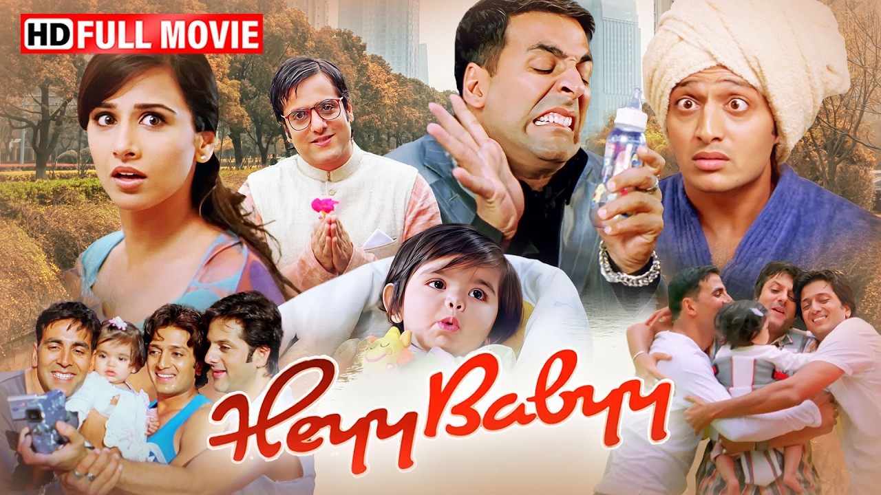 Hey Baby Full Comedy Movie | Akshay Kumar, Riteish Deshmukh, Fardeen Khan, Vidya Balan | Hindi Film