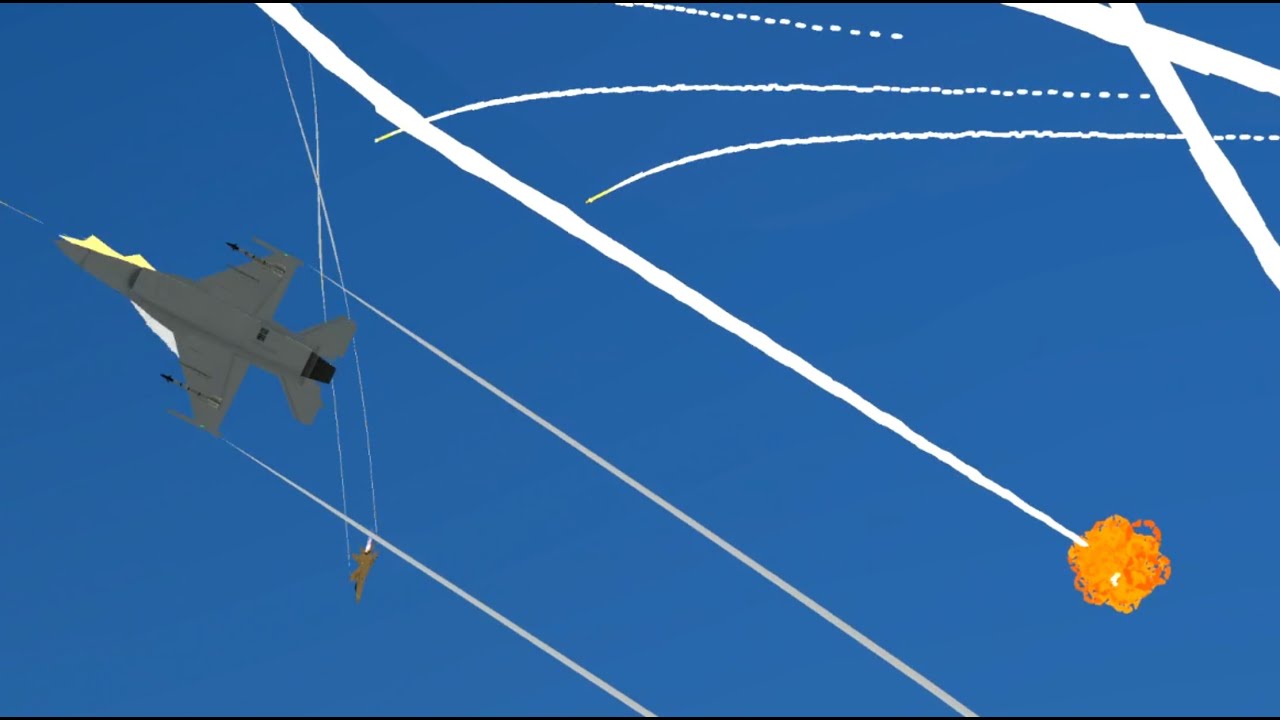 Virtual Fighter Maneuvers - S-Cam 4vs4 - Finally got a few kills!