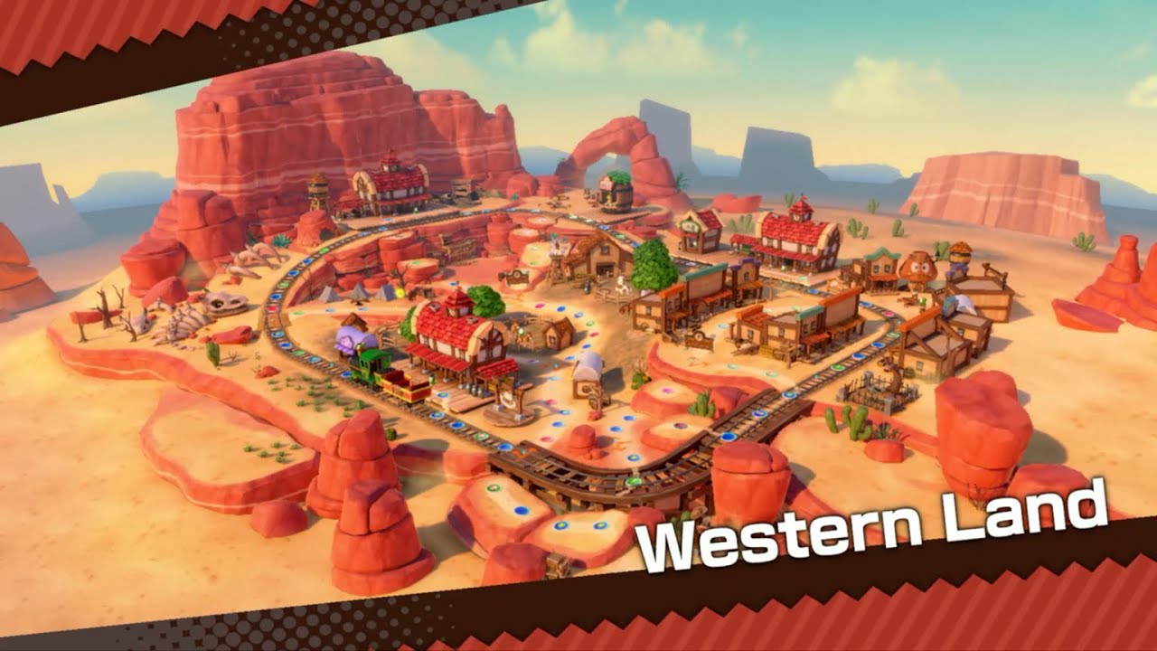 Super Mario Party Jamboree - Western Land (4 Players, 25 Turns) - 12/16/2024 - Game #8