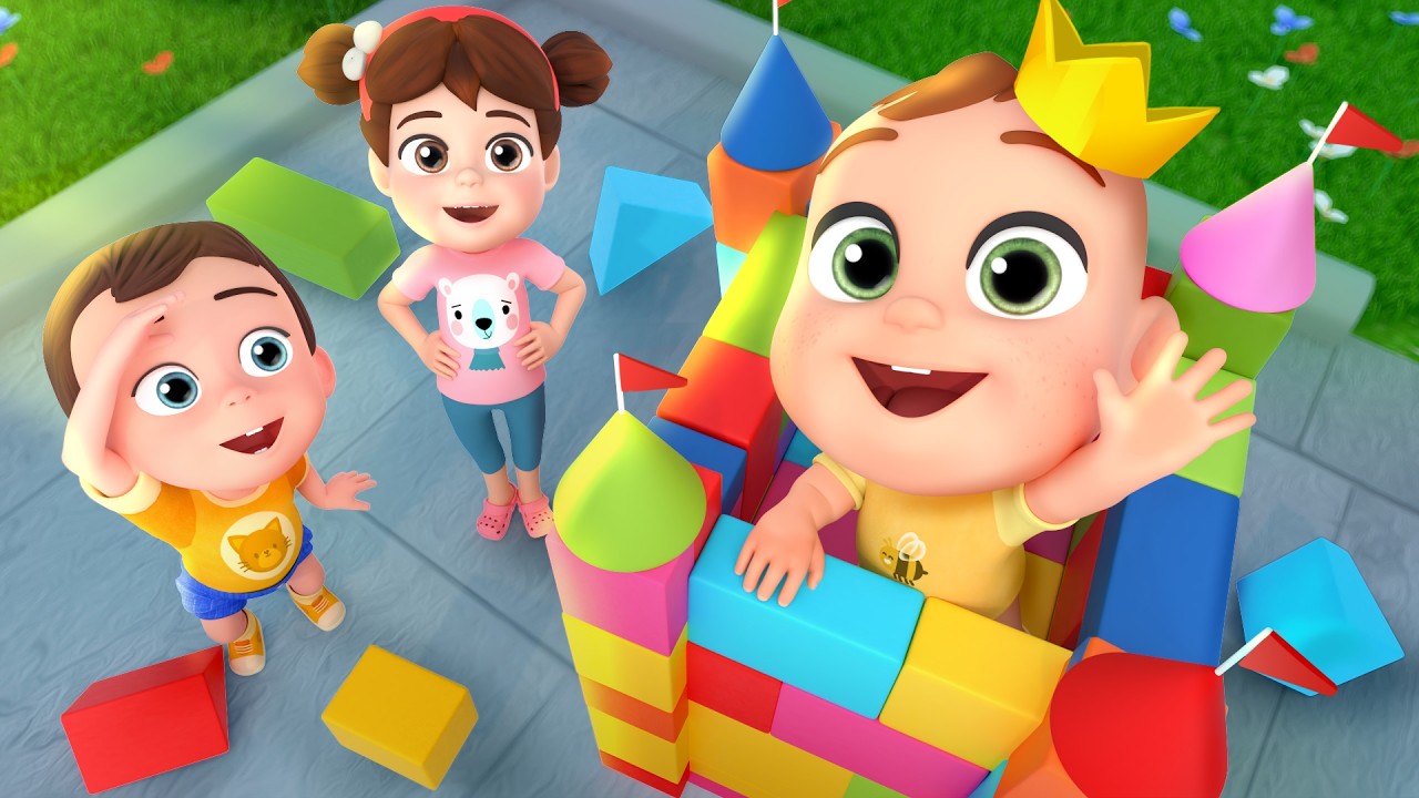 Let’s Build a Castle! Teamwork Fun + MORE Lalafun Nursery Rhymes & Kids Songs