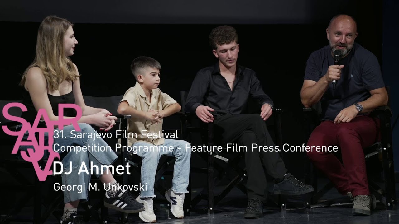 Press Conference of DJ Ahmet by Georgi M Unkovski #31stSFF