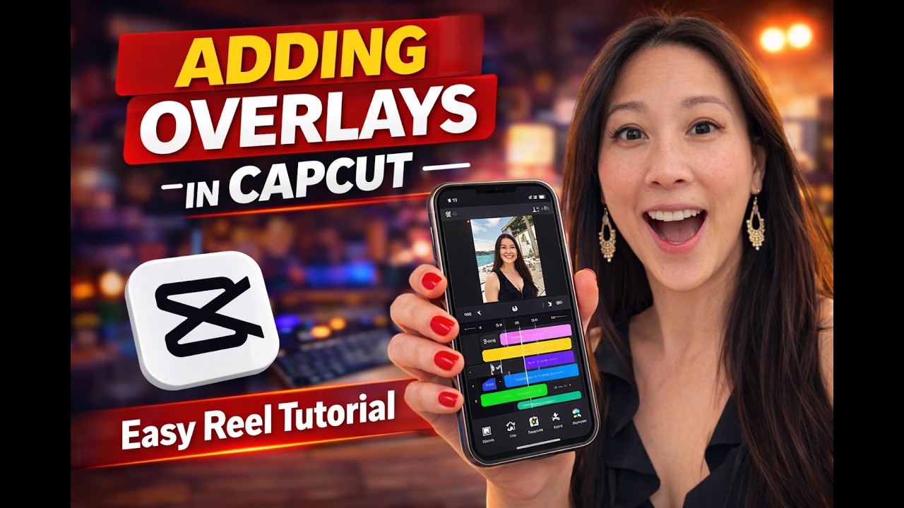 How to Add Overlay on CapCut - Easy Reel Tutorial