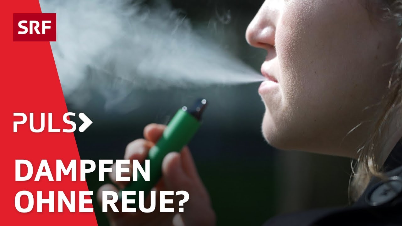 Vapes unter Verdacht: Sind E-Dampfer wirklich so harmlos? | Puls | SRF Wissen