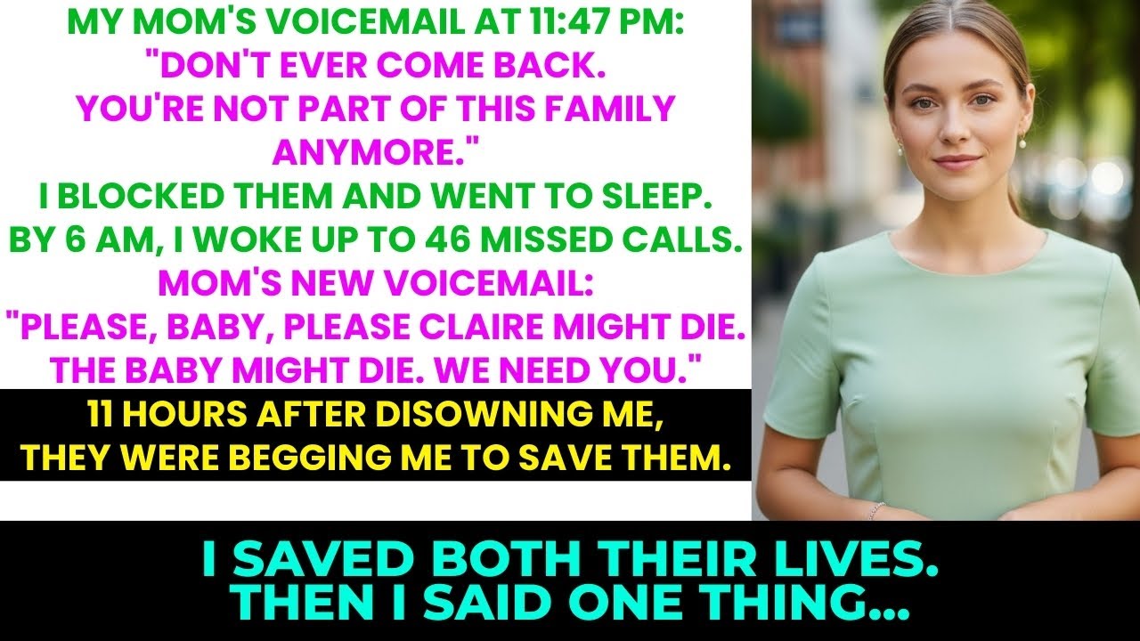 My Mom's Voicemail Don't Ever Come Back — By 6 AM, 46 Missed Calls Begging Me to Return