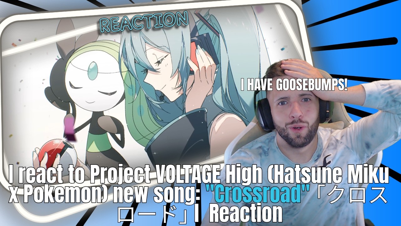 I react to Project VOLTAGE High (Hatsune Miku x Pokemon) new song: 