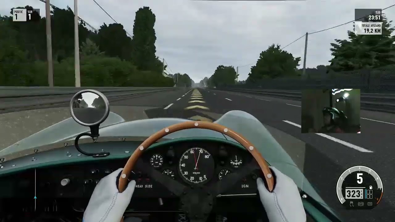 Aston Martin DBR1 (1958) - Le Mans Mulsanne - Shakedown 2.0