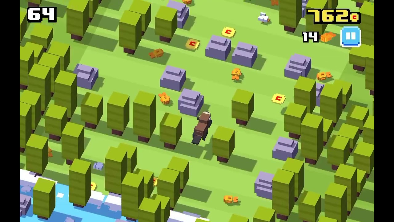 I played crossyroad with bashy beaver 