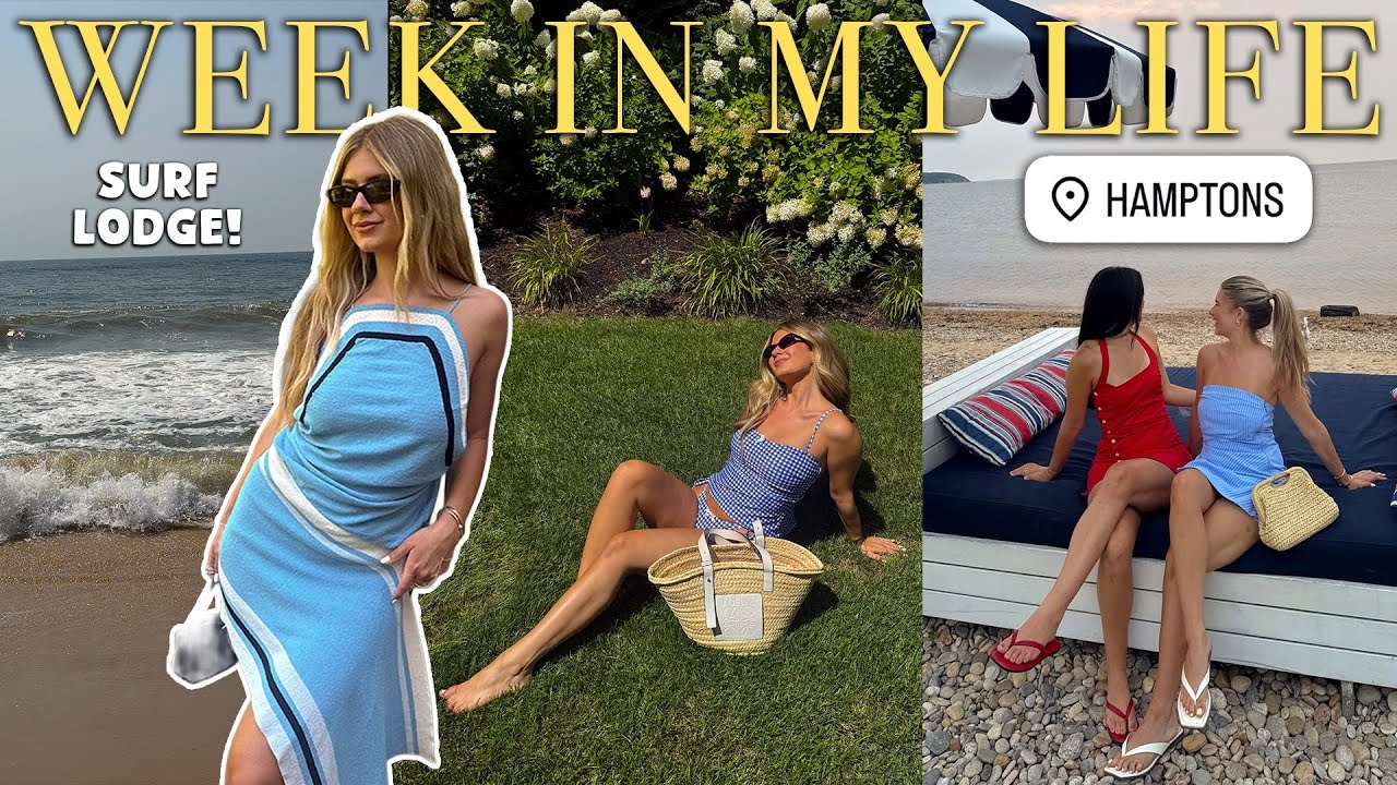 week in my life in the hamptons ⚓🌊🐚